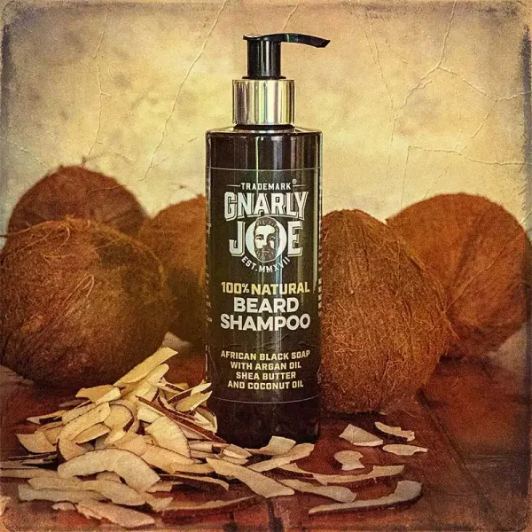 GNARLY JOE - AFRICAN BLACK SOAP BEARD SHAMPOO