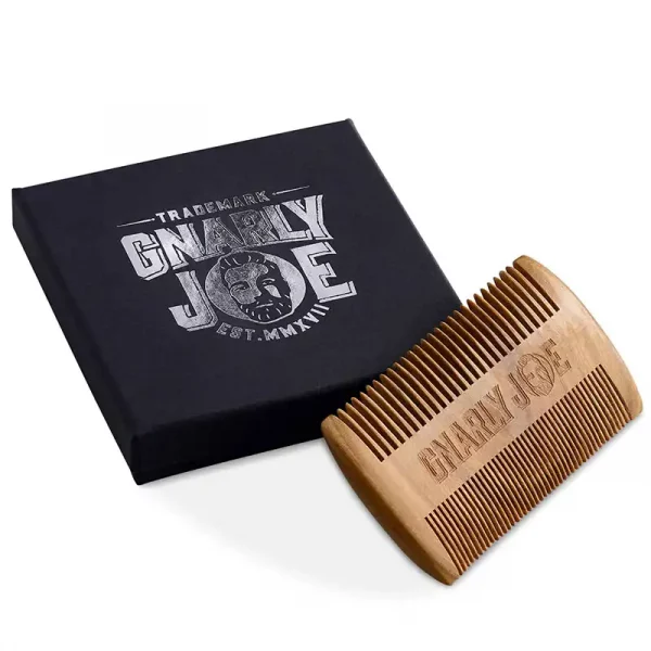 GNARLY JOE - SANDALWOOD BEARD & MOUSTACHE COMB (1)