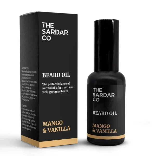 THE SARDAR CO. MANGO & VANILLA BEARD OIL