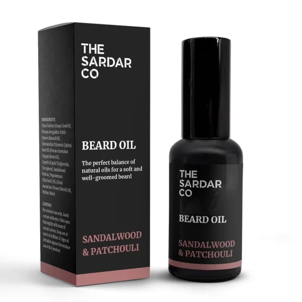 THE SARDAR CO. SANDALWOOD & PATCHOULI BEARD OIL