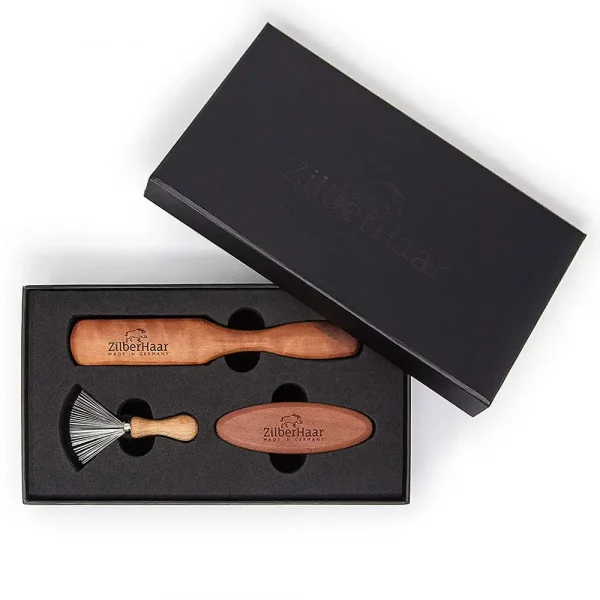 ZILBERHAAR - BEARD BRUSH GIFT SET (SOFT)