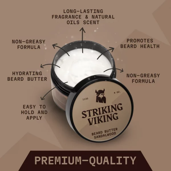 STRIKING VIKING SANDALWOOD BEARD BUTTER