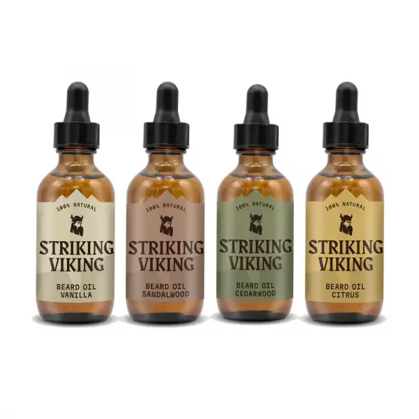 Striking Vikings Beard Oil Variety Pack