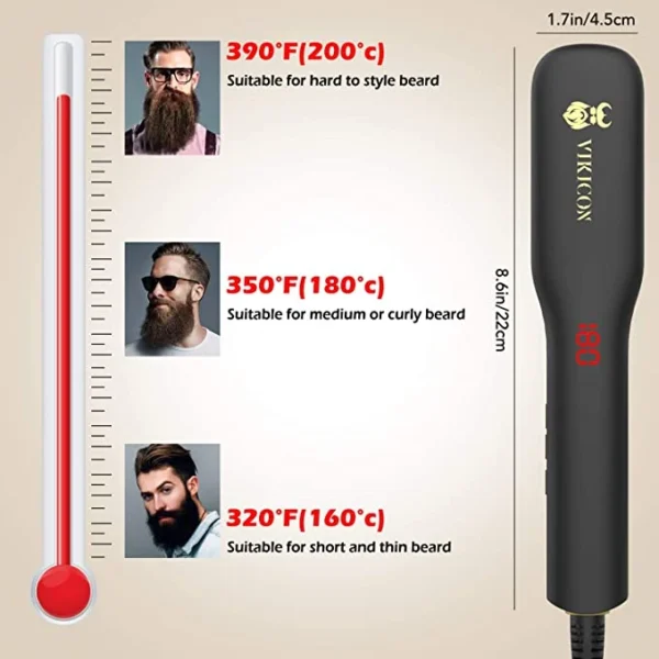 VIKICON BEARD STRAIGHTENER G600